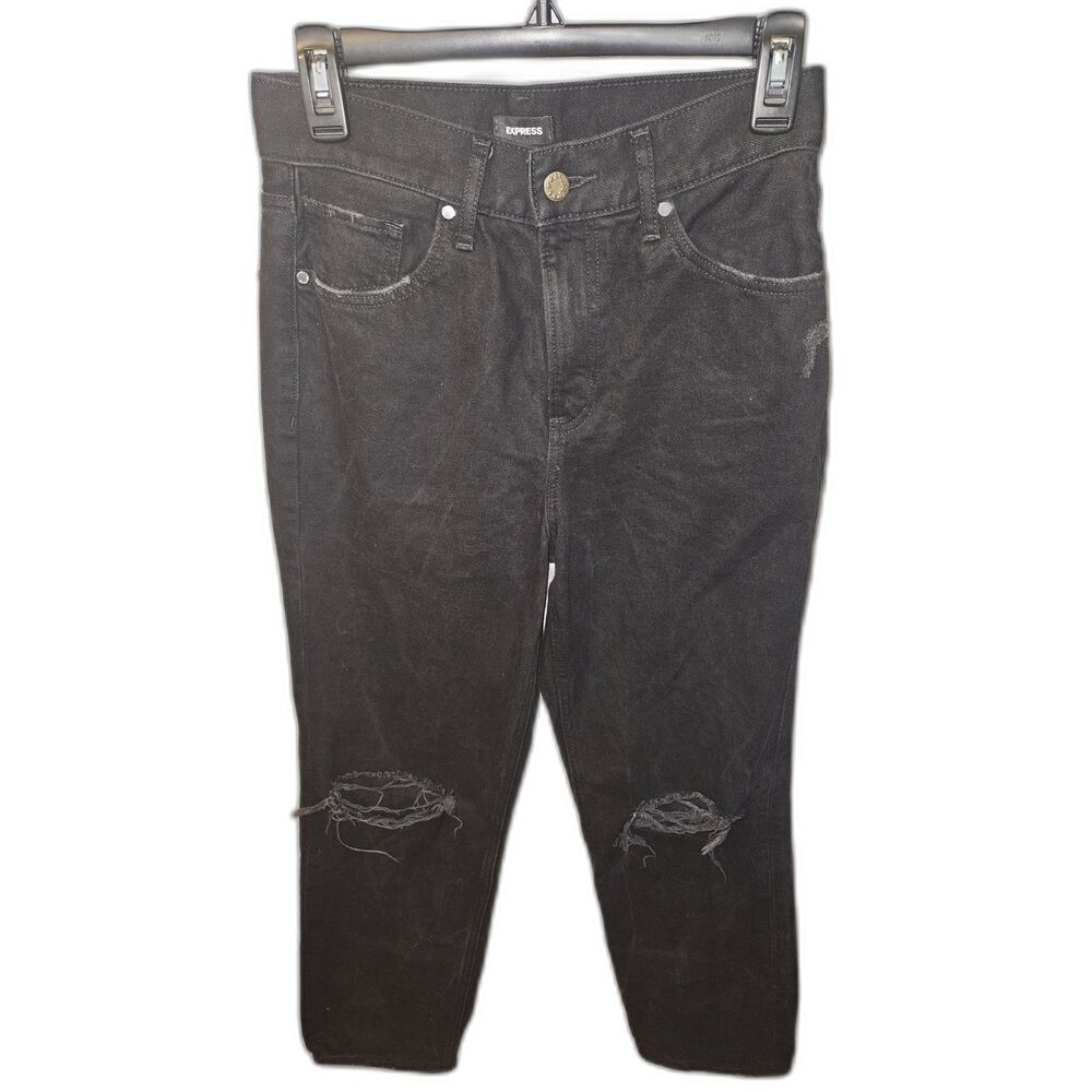 Women's Express Black Jeans - 2R - Straight